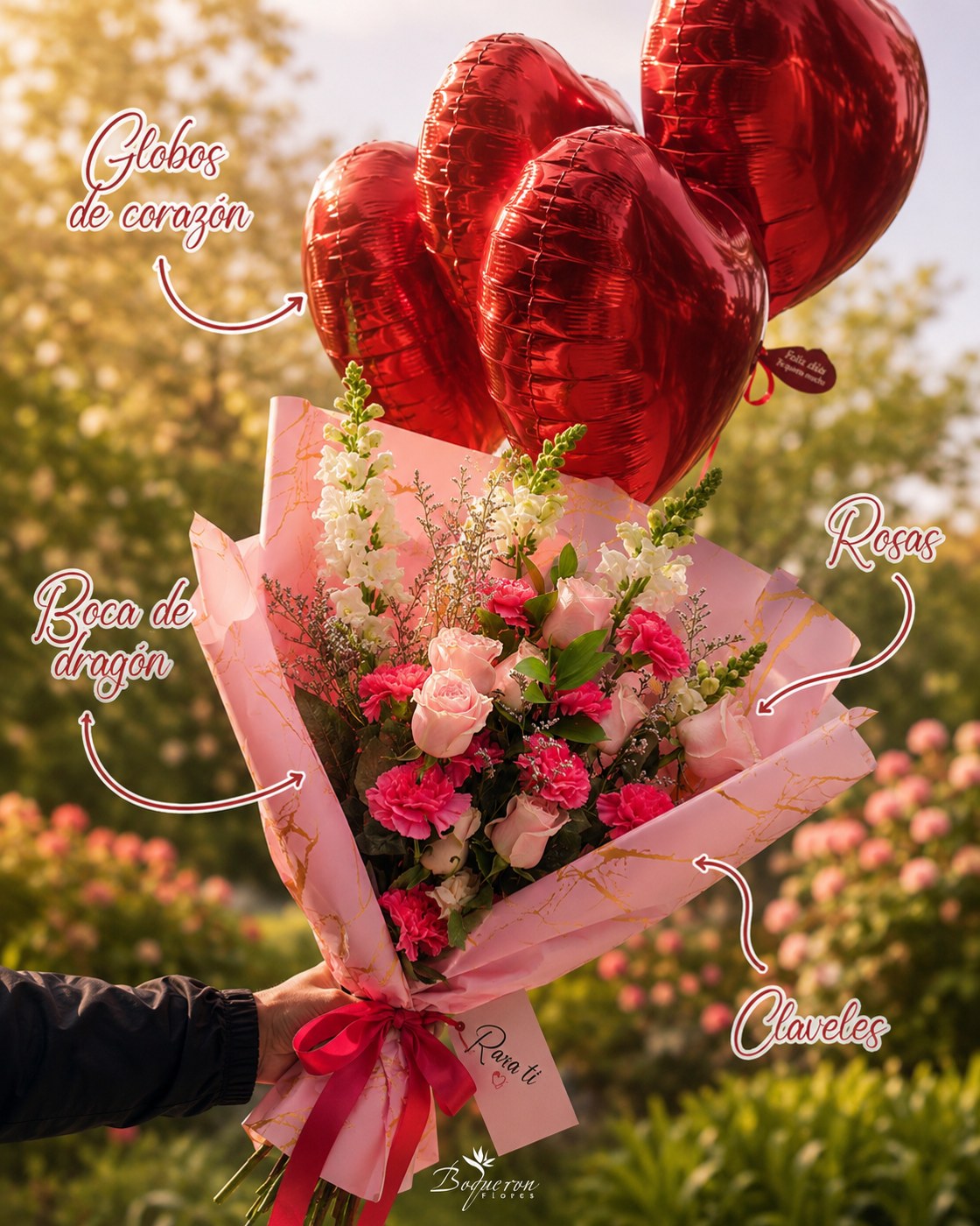 Bouquet Bianca de Boquerón Flores