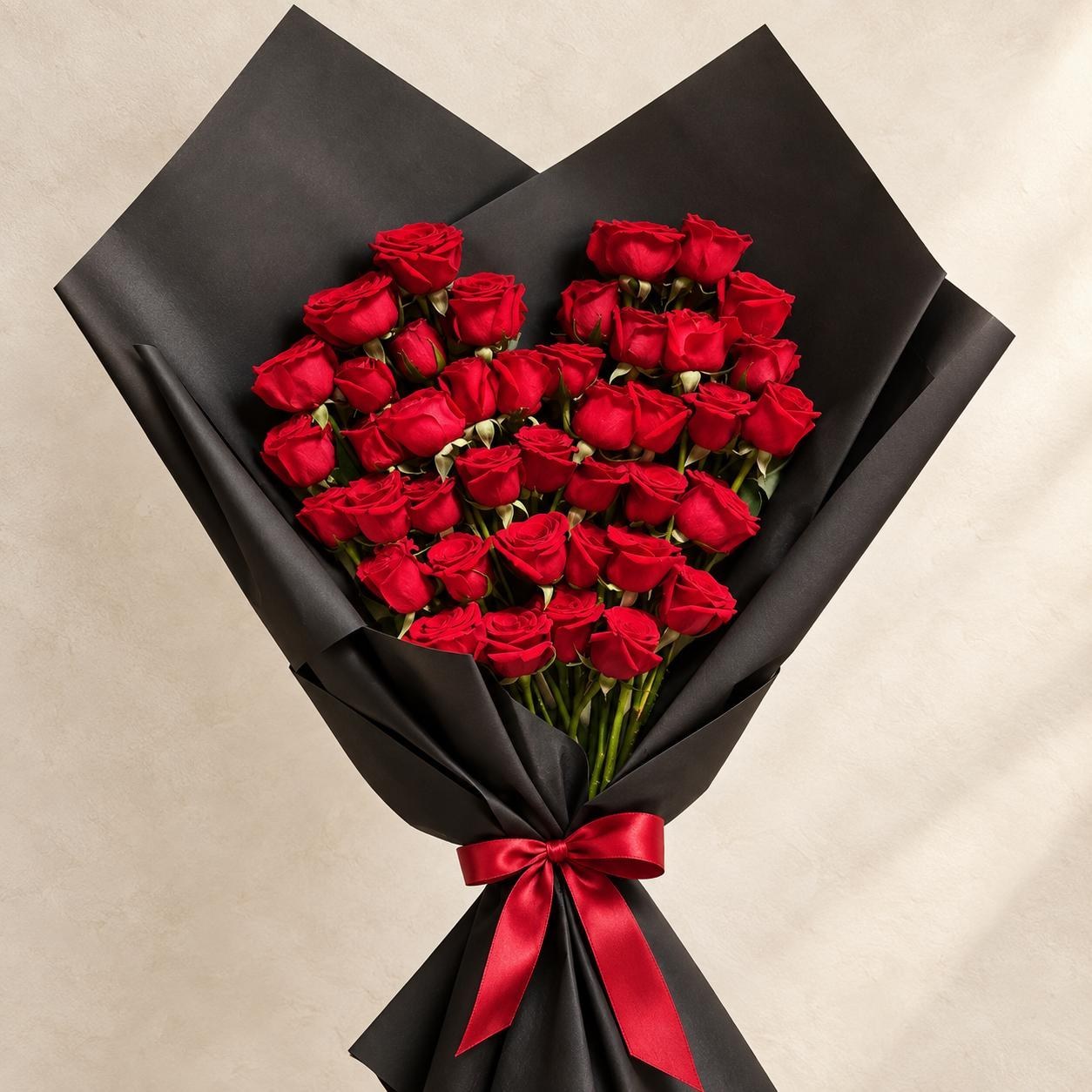 Bouquet Corazón de Boquerón Flores