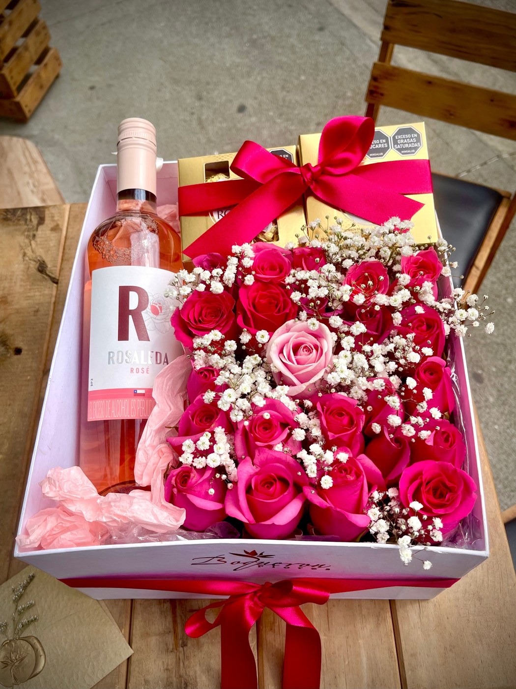 Caja Emma de Boquerón Flores