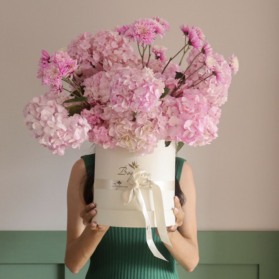 CILINDRO HORTENSIA de Boquerón Flores