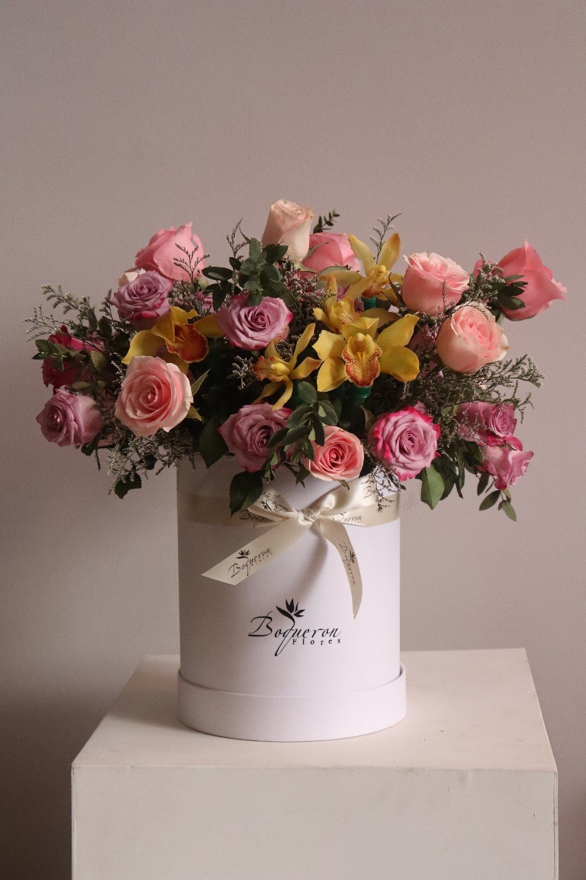 Rosas y orquídeas de Boquerón Flores